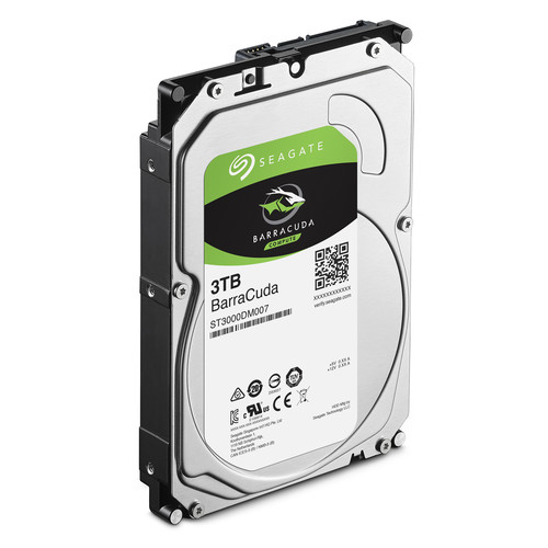 Seagate 3TB BarraCuda 5400 rpm SATA III 3.5" Internal HDD (Retail)