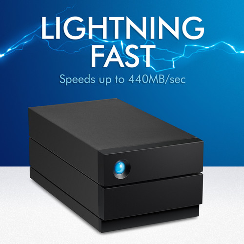 LaCie 4TB 2big 2-Bay USB 3.1 Type-C RAID Array