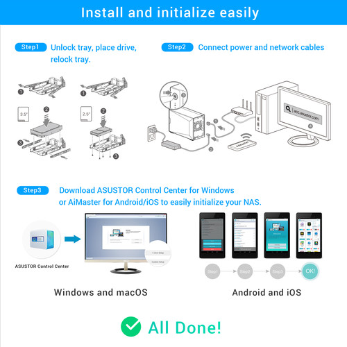 Asustor AS5202T 2-Bay NAS Enclosure