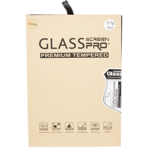 AVODA Clear Tempered Glass Screen Protector for iPad mini (Early 2019)
