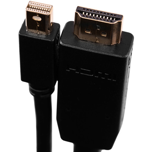 Atlona LinkConnect Mini DisplayPort to Locking HDMI Cable (9.8')