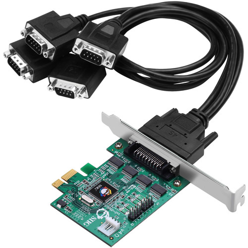 SIIG DP CyberSerial 4S PCIe