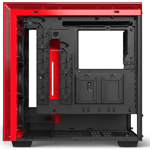 NZXT H710i Mid-Tower Case (Matte Black/Red)