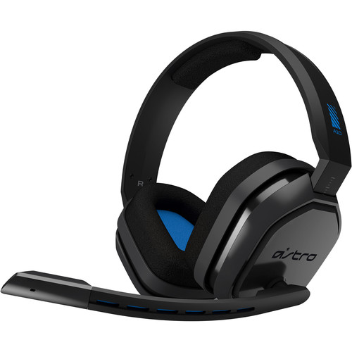 ASTRO Gaming A10 Wired Gaming Headset (Darker Gray / Blue)