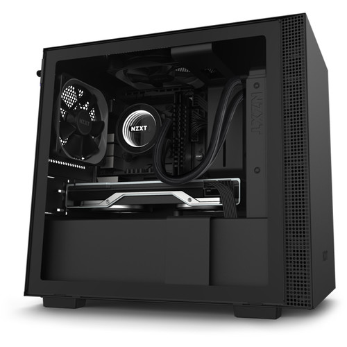 NZXT H210 Mini-Tower Case (Matte Black)