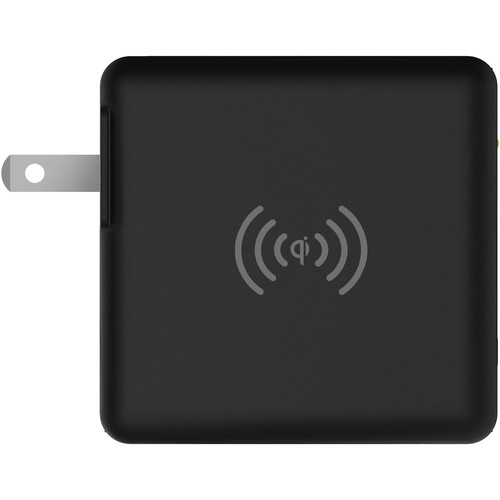 I/OMagic 6700mAh Super AC Dual Port + Qi Wireless Charging Power Bank