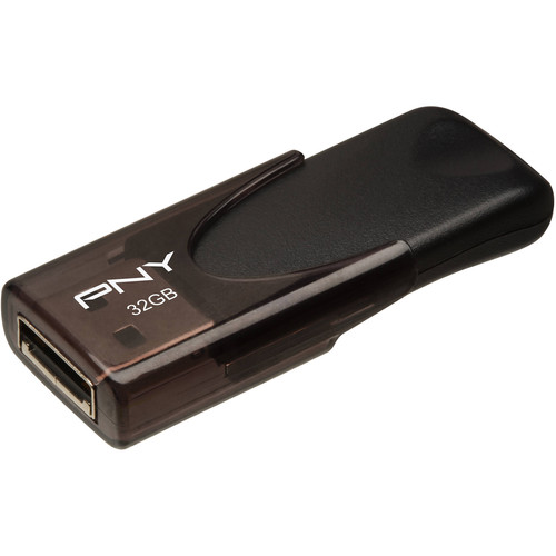 PNY Technologies 32GB Attache 4 USB 2.0 Type-A Flash Drive (3-Pack)