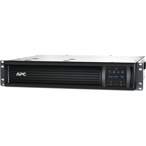 APC SMT750RM2UNC Smart-UPS Battery Backup & Surge Protector with Network Card