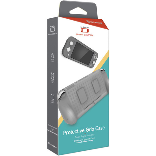 HYPERKIN Protective Grip Case for Nintendo Switch Lite (Gray)