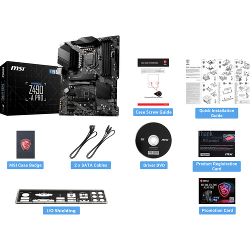 MSI Z490-A PRO LGA 1200 ATX Motherboard