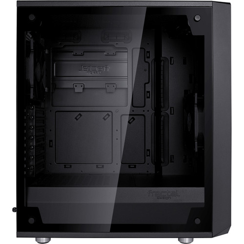 Fractal Design Meshify C Mid-Tower Case (Dark Tempered Glass, Black)