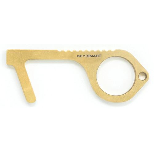 KeySmart CleanKey Brass Hand Tool