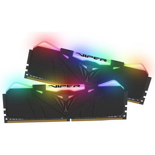 Patriot 16GB Viper RGB DDR4 4000 MHz UDIMM Memory Kit (2 x 8GB, Black)