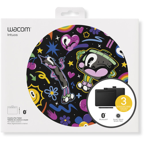 Wacom Intuos Bluetooth Creative Pen Tablet (Small, Black)