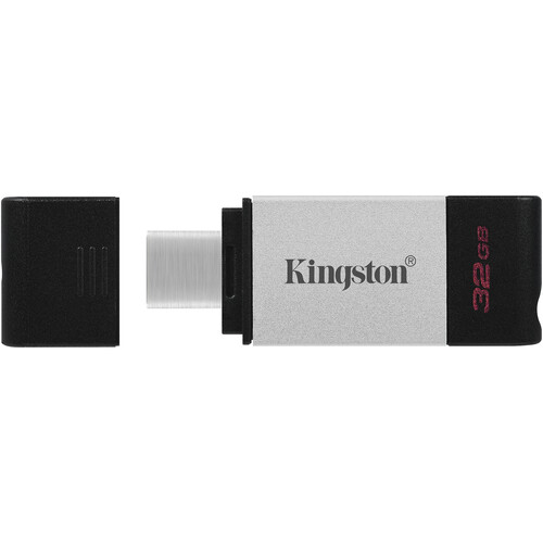 Kingston 32GB DataTraveler 80 USB 3.2 Gen 1 Type-C Flash Drive