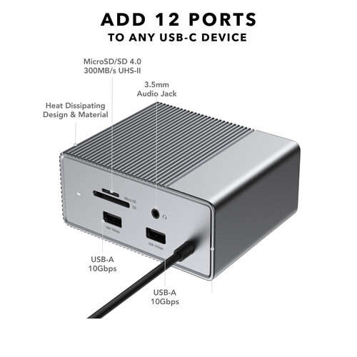 HYPER HyperDrive GEN2 12-in-1 USB Type-C Hub