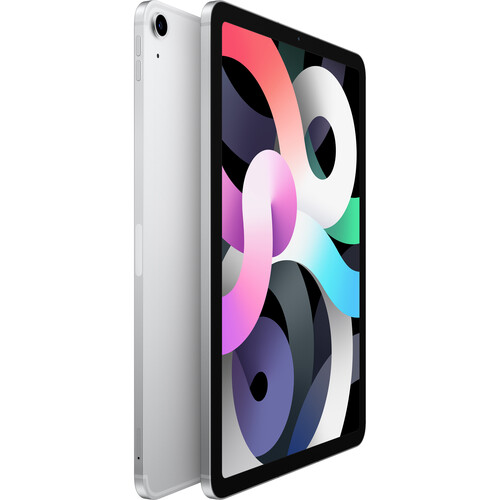 Apple 10.9" iPad Air (4th Gen, 64GB, Wi-Fi + 4G LTE, Silver)