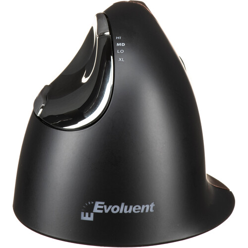 Evoluent VerticalMouse 4 Small Wireless (Black/Brown)