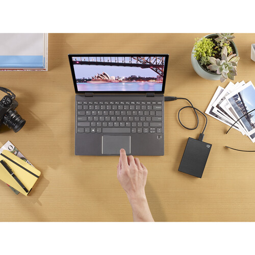Seagate 5TB One Touch USB 3.2 Gen 1 External Hard Drive (Black)