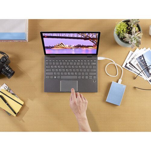 Seagate 4TB One Touch USB 3.2 Gen 1 External Hard Drive (Light Blue)