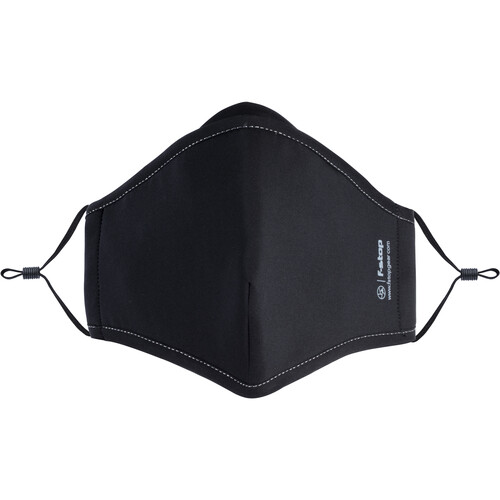 f-stop DYOTA AG+ ION Reusable 3-Layer Antibacterial Fabric Child Small Face Mask (Black)