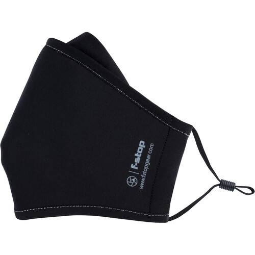 f-stop DYOTA AG+ ION Reusable 3-Layer Antibacterial Fabric Child Small Face Mask (Black)