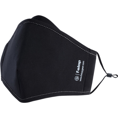 f-stop DYOTA AG+ ION Reusable 3-Layer Antibacterial Fabric Child Small Face Mask (Black)