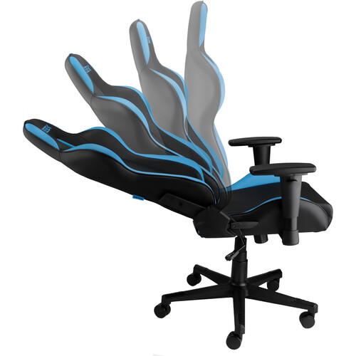 Spieltek 200 Series Gaming Chair (Black/Blue)