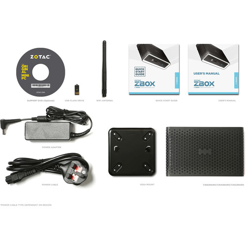 ZOTAC ZBOX CI662 Nano Barebone Miniature Computer