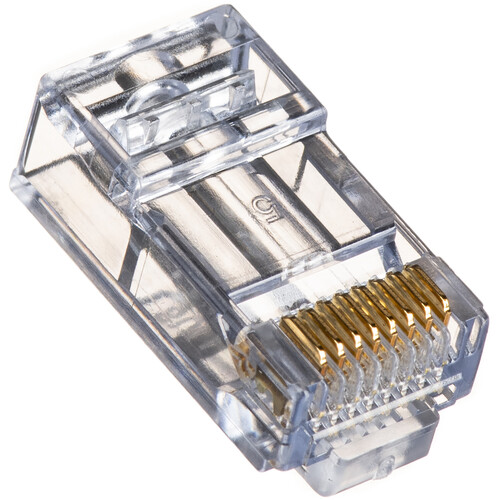 Platinum Tools EZ-RJ45 CAT6 Connectors (Clamshell Packaging, 10-Pieces)