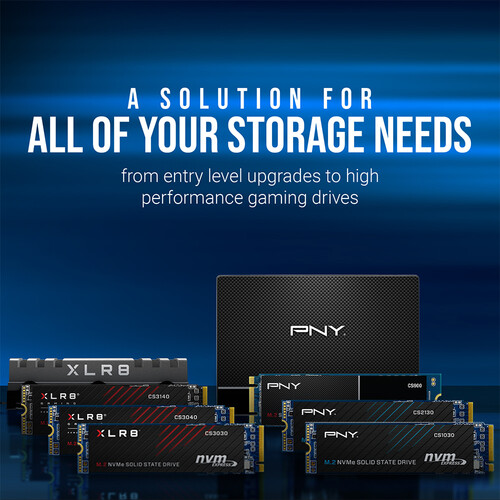PNY Technologies CS2130 1TB M.2 NVMe SSD