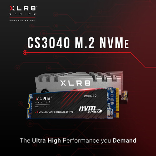 PNY Technologies CS3040 XLR8 2TB M.2 NVMe SSD
