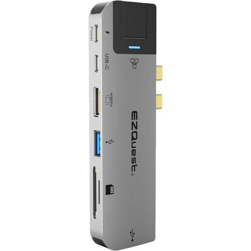 EZQuest 8-Port USB Type-C Multimedia Hub with Power Delivery 3.0
