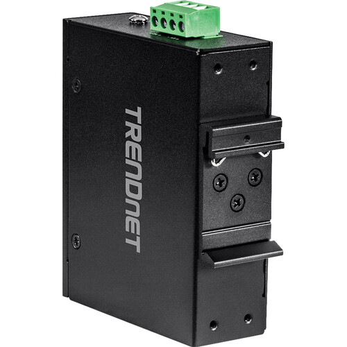 TRENDnet TI-PG50 5-Port Gigabit PoE+ Complaint Unmanaged DIN Rail Industrial Switch