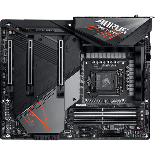 Gigabyte Z590 AORUS MASTER LGA 1200 ATX Motherboard