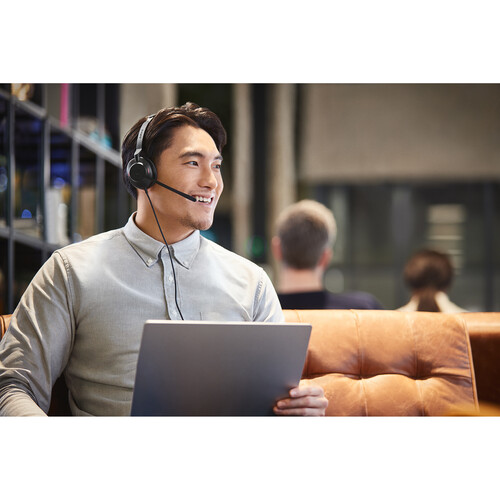 Jabra Evolve2 30 Wired Stereo Headset (USB Type-C, Microsoft Teams)