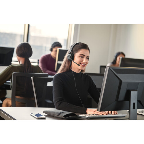 Jabra Evolve2 30 Wired Stereo Headset (USB Type-C, Microsoft Teams)