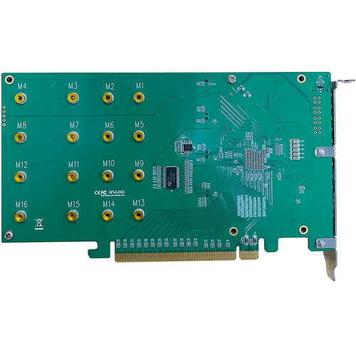 HighPoint SSD7104 PCIe 3.0 x16 4-Channel M.2 NVMe RAID Controller