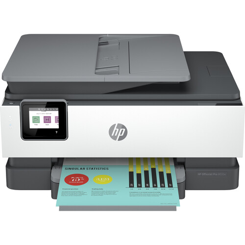 HP OfficeJet Pro 8035e All-in-One Printer with 6 Months Free Ink Through HP+ (Basalt)
