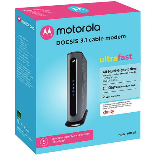 Motorola MB8611 DOCSIS 3.1 Cable Modem