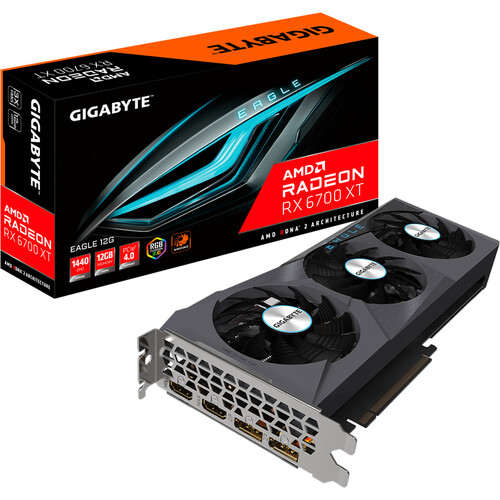 Gigabyte Radeon RX 6700 XT EAGLE Graphics Card