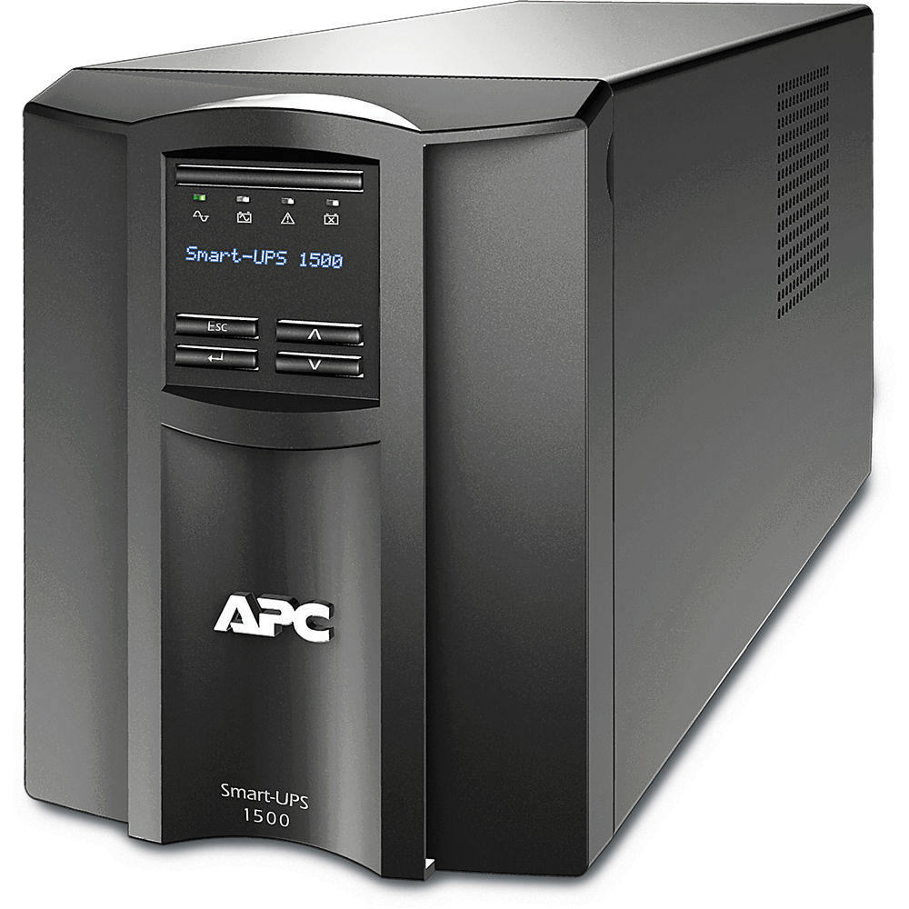APC Smart-UPS 1500VA with LCD and Audible Alarm Disabled (120V)