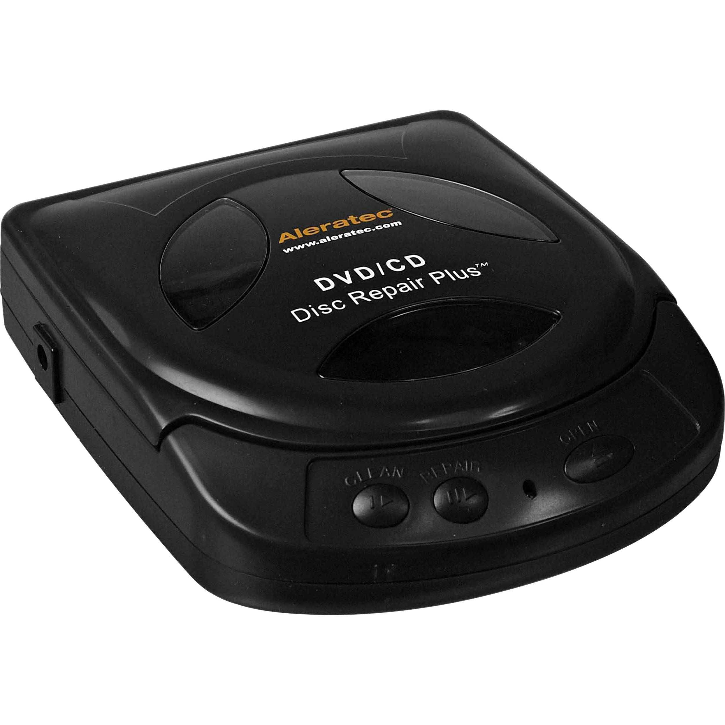 Aleratec DVD/CD Disc Repair Plus Motorized Repair and Cleaning Machine - for CD or DVD Disc
