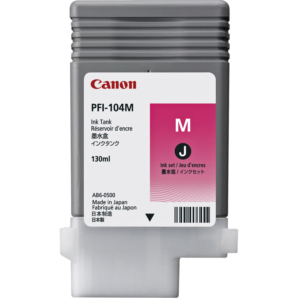Canon PFI-104M Magenta Ink Tank (130mL)