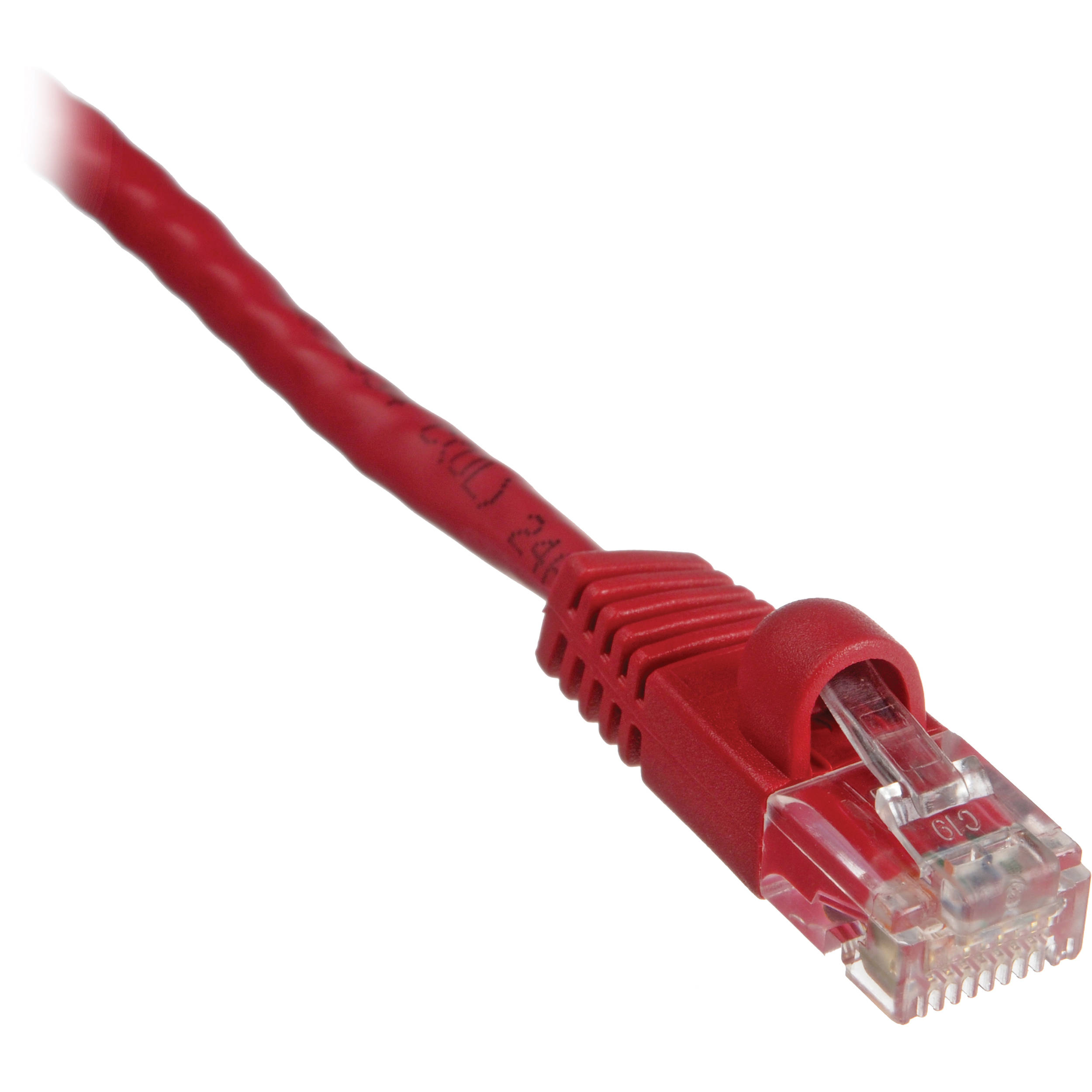 Comprehensive 50' (15.2m) Cat 6 550 MHz Snagless Patch Cable (Red)