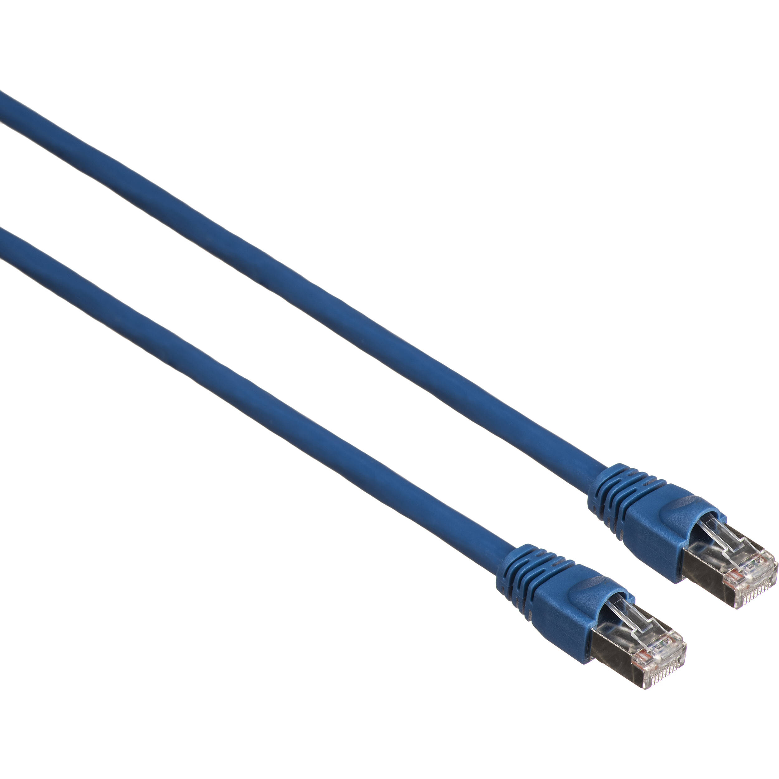Comprehensive CAT6a Shielded Patch Cable (25', Blue Finish)