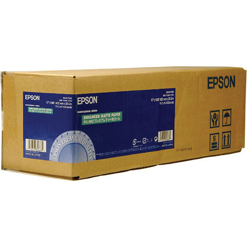 Epson Singleweight Matte Inkjet Paper (17" x 131.7' Roll)