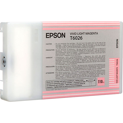 Epson UltraChrome Vivid Light Magenta Ink Cartridge (110ml)