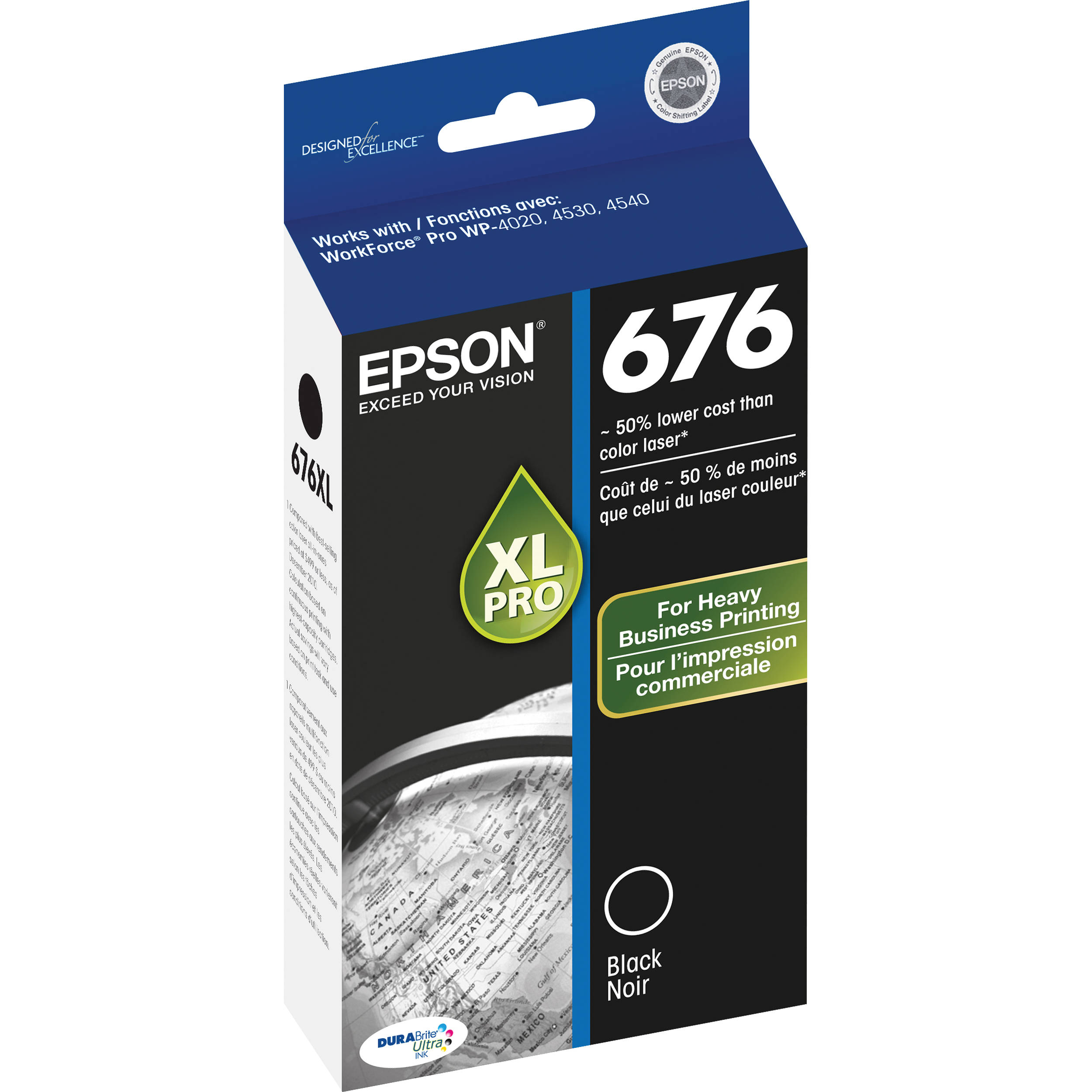 Epson 676XL Black Ink Cartridge
