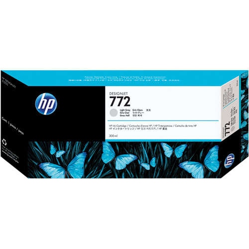 HP 772 300-ml Light Gray Designjet Ink Cartridge